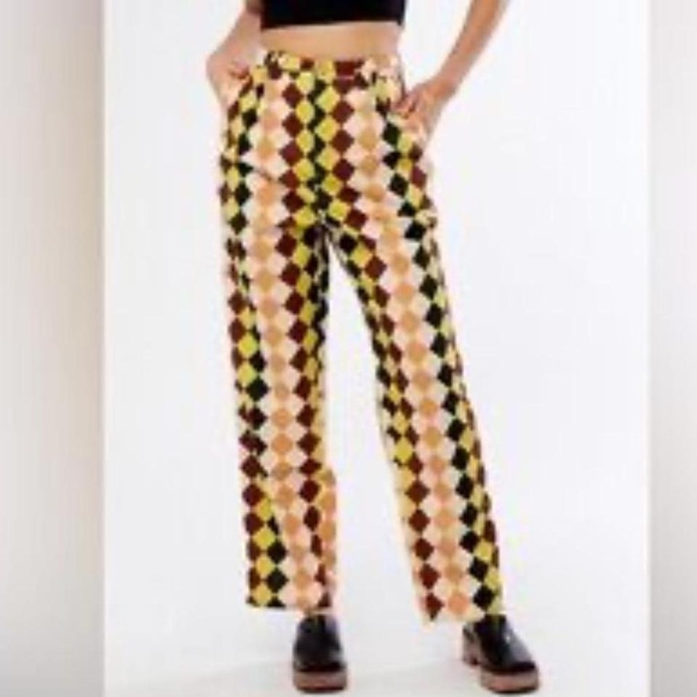 RVCA x greenpacha straight leg pants